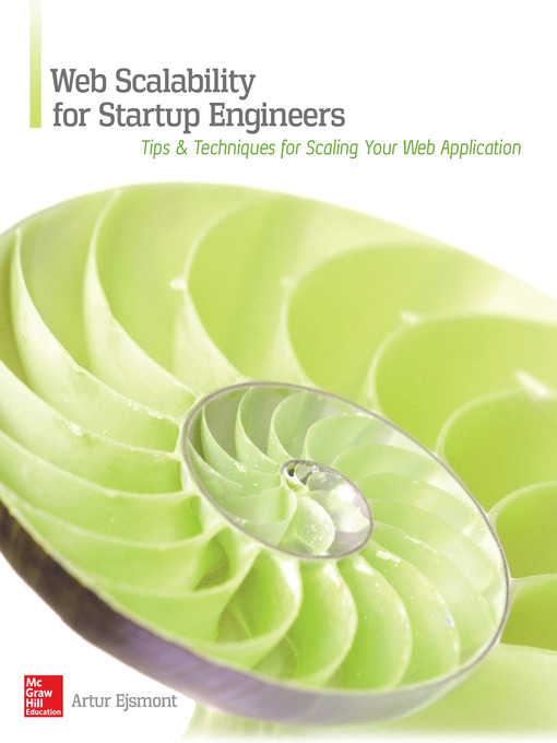 Title details for Web Scalability for Startup Engineers by Artur Ejsmont - Available